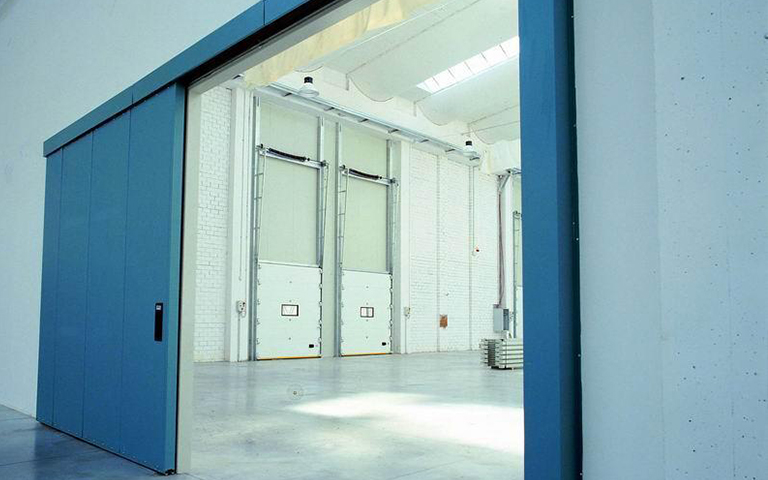  唐山冀東水泥集團大型（xíng）工業平（píng）移門工程