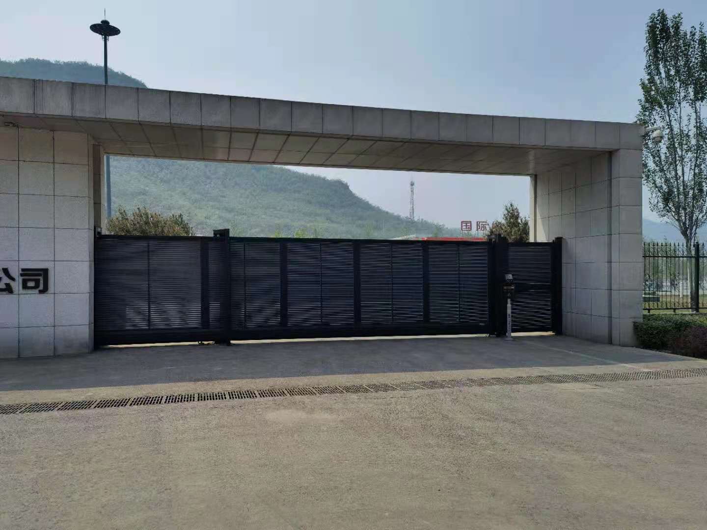 陽泉汙水處理廠鋁板門